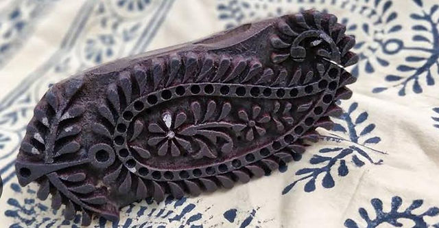 India wood block for printing