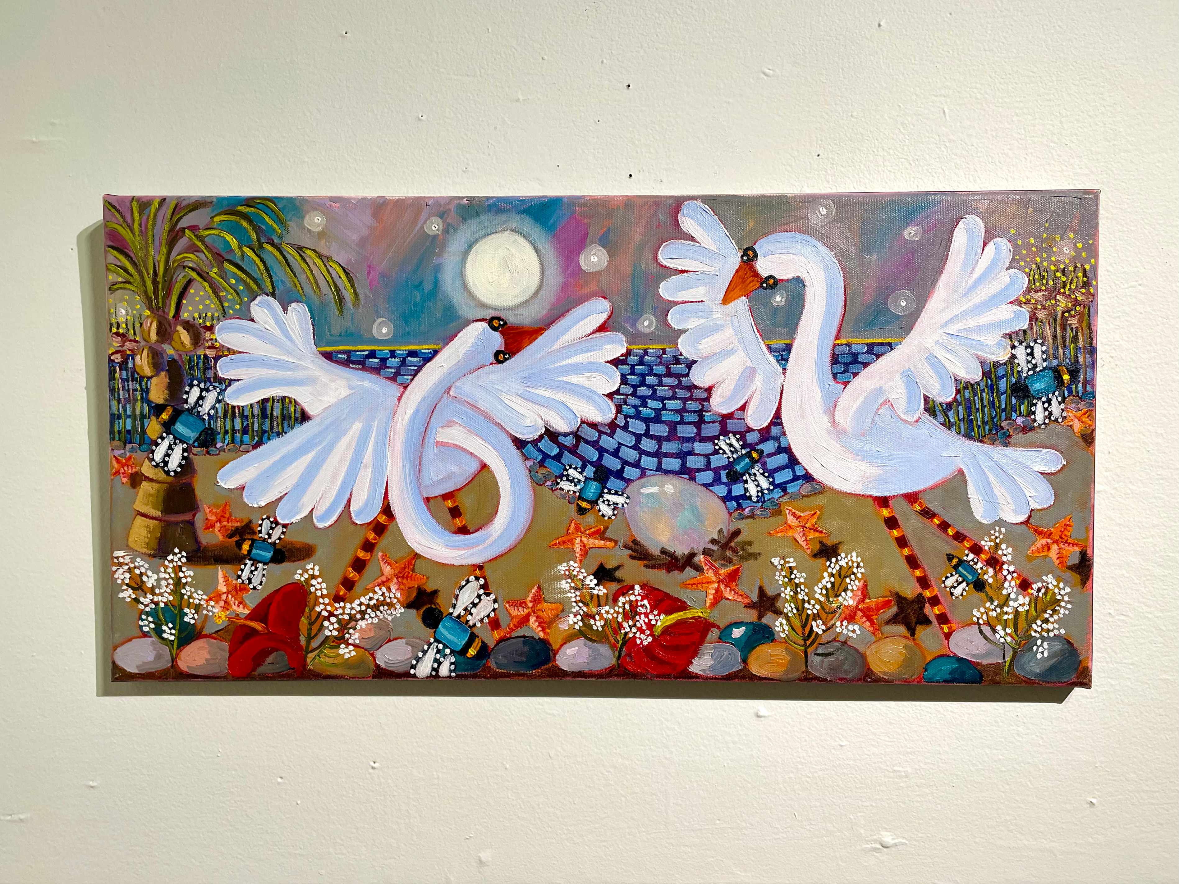 "Dancing With the Stars" Original Painting by Karen Holtzclaw