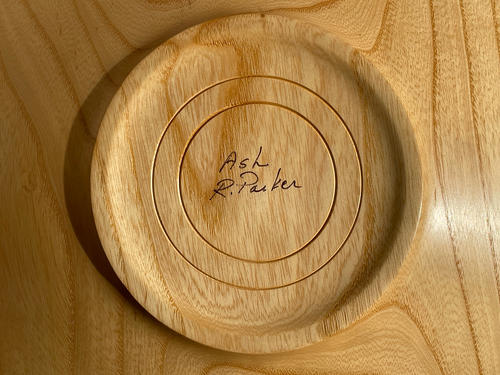Thumbnail: #69 Ash Wood Bowl by Richard Parker