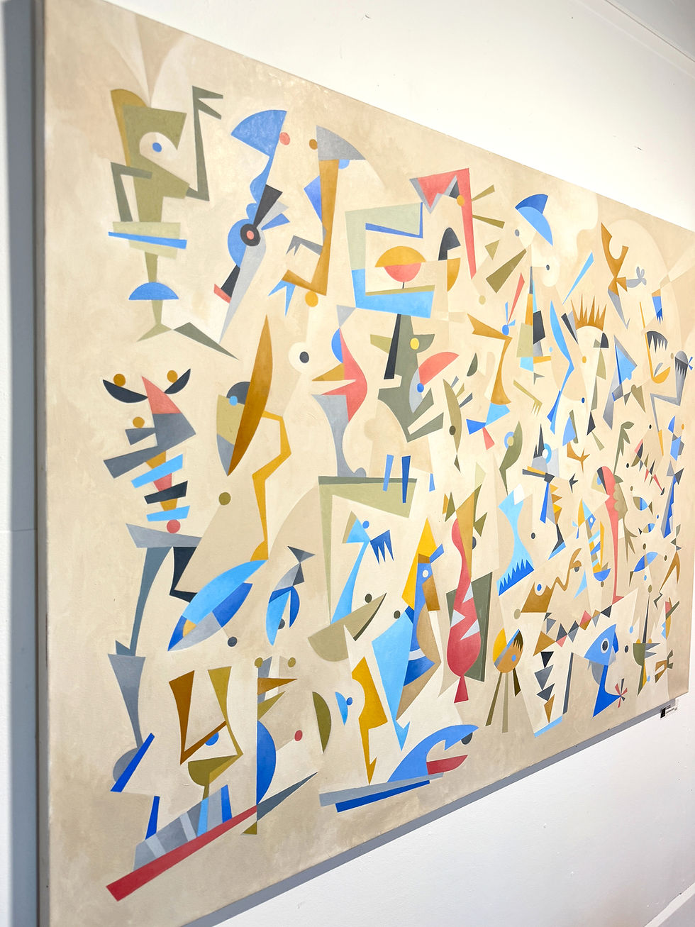 Thumbnail: "07 Untitled" Original Painting by Bill Bateman