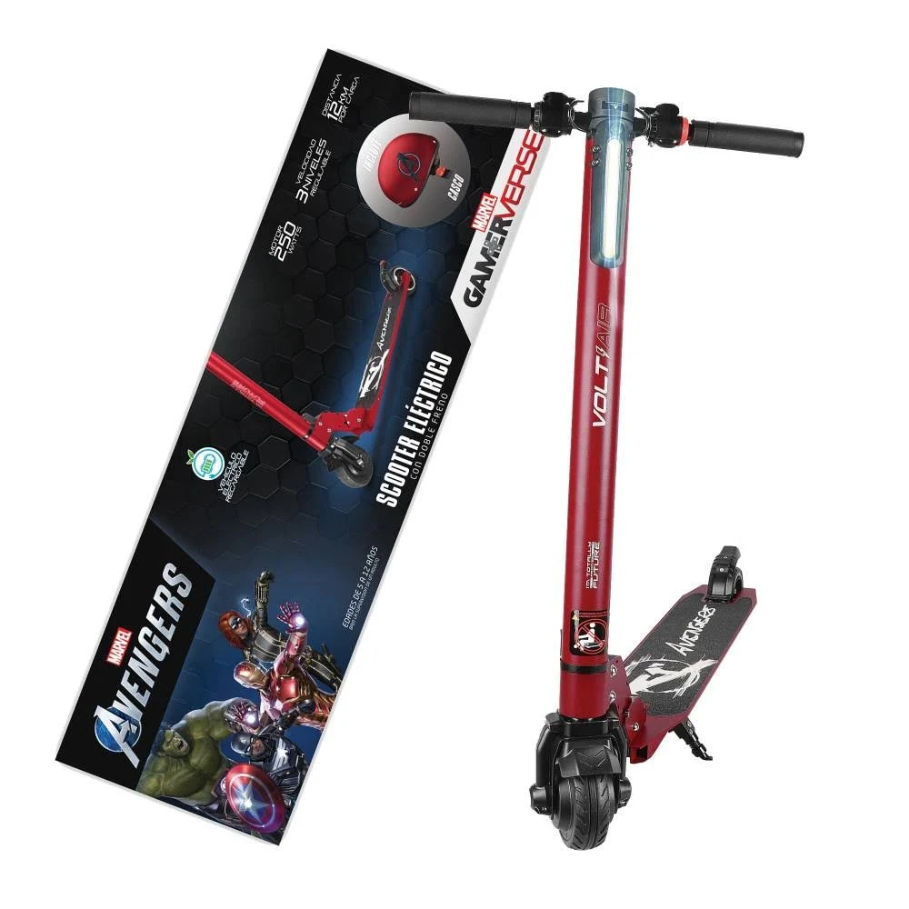 Scooter Patin Eléctrico Avengers Disney