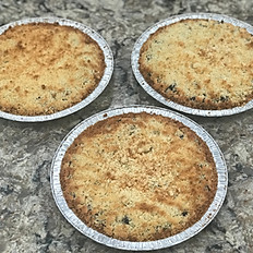 8" Keto Saskatoon Pie