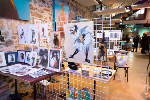 Marché art à Limoges - Rue du Temple