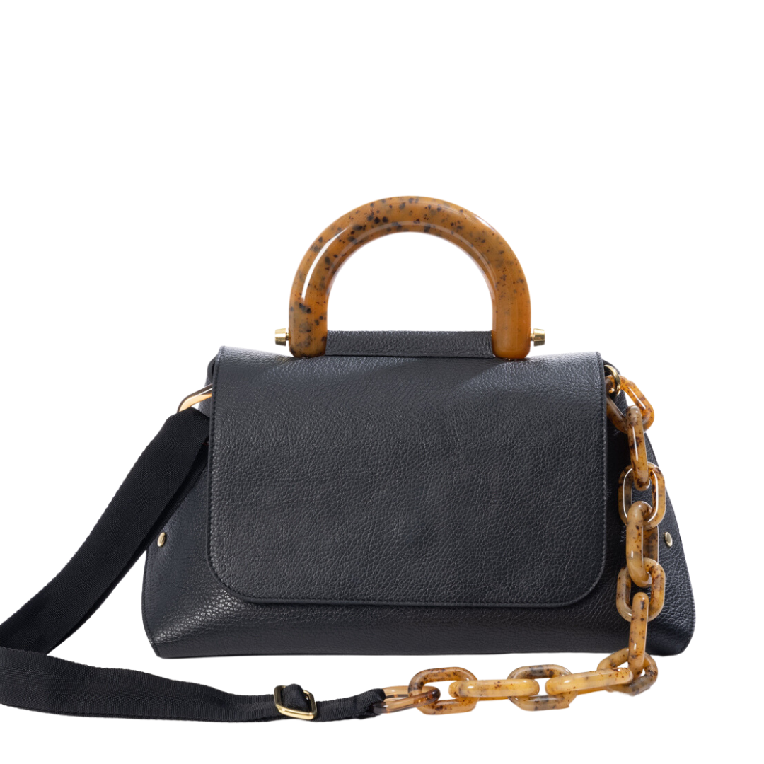 Bonnie 2 bag black crossbody bag Laurence Delvallez
