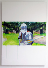 chevalier - acrylique sur papier sur dibon - 75x110cm - 2013.jpeg