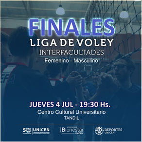 🏐 F I N A L E S - Liga de Voley INTERFACULTADES - ES HOY!!!