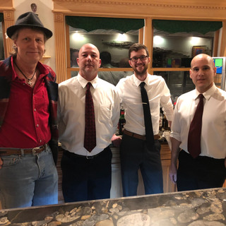 Owner Richard 'Sean' Manning with Retail Manager, Mark Gabioud ~ Winemaker, Ryan Sidoti ~ Vineyard Manager, Kurt Guba