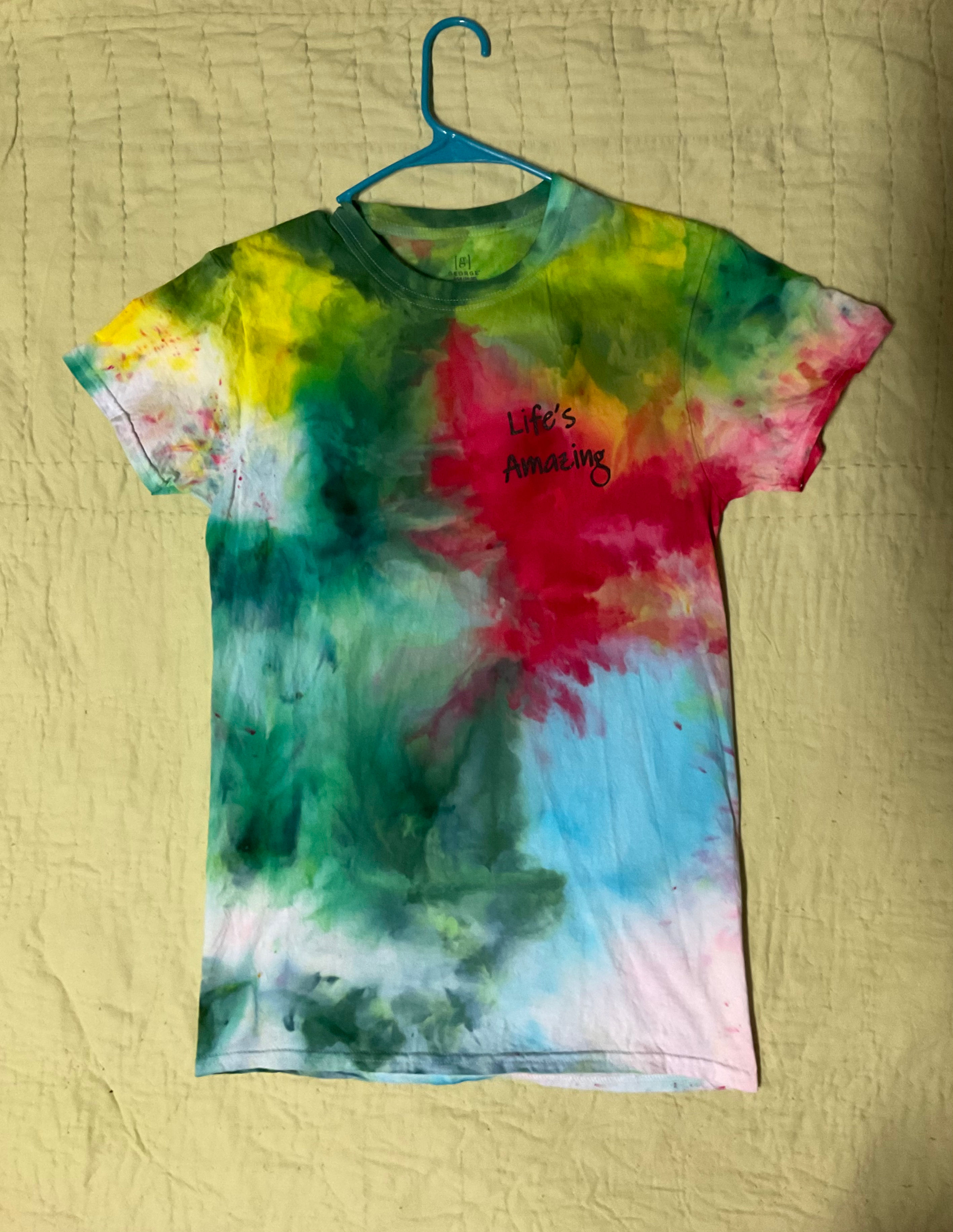 “Smokey Water” Ice Dye #1