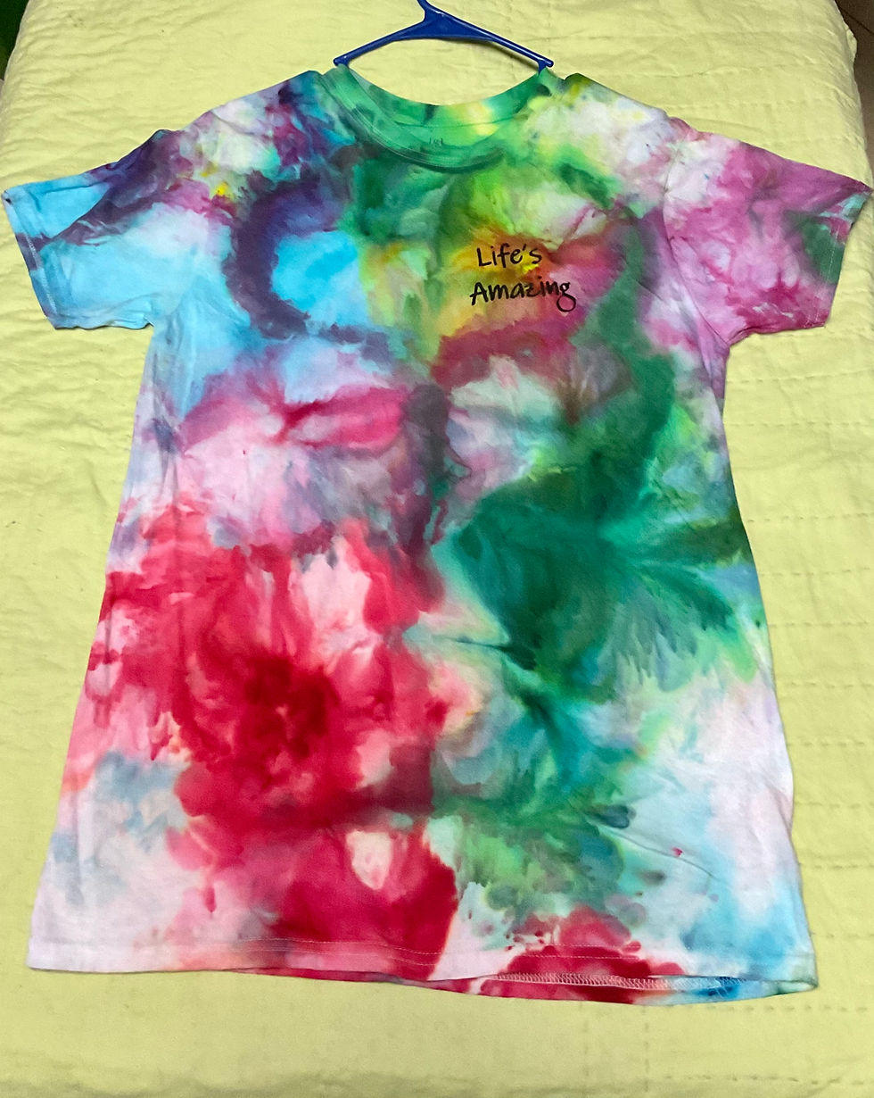 “Smokey Water” Ice Dye #5