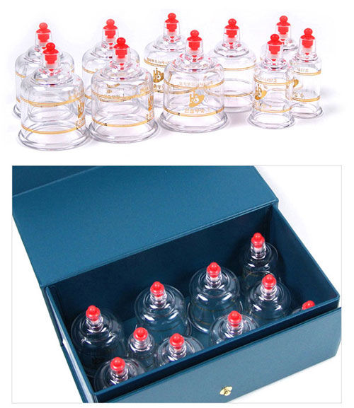 Thumbnail: HANSOL CUPPING Massage SET 10(CUPS) Vacuum Therapy