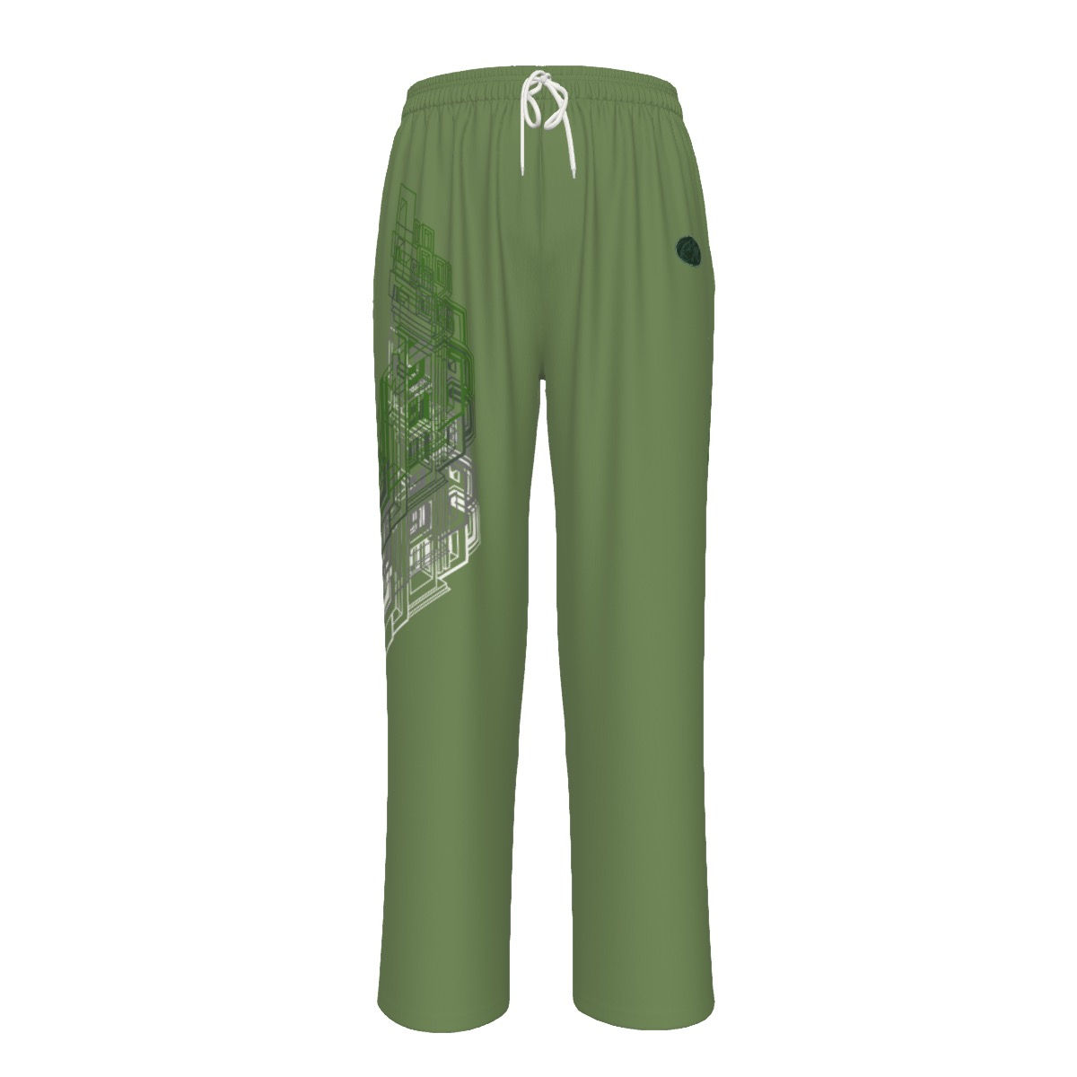 All-Over Print Unisex Wide Leg Pants | Interlock