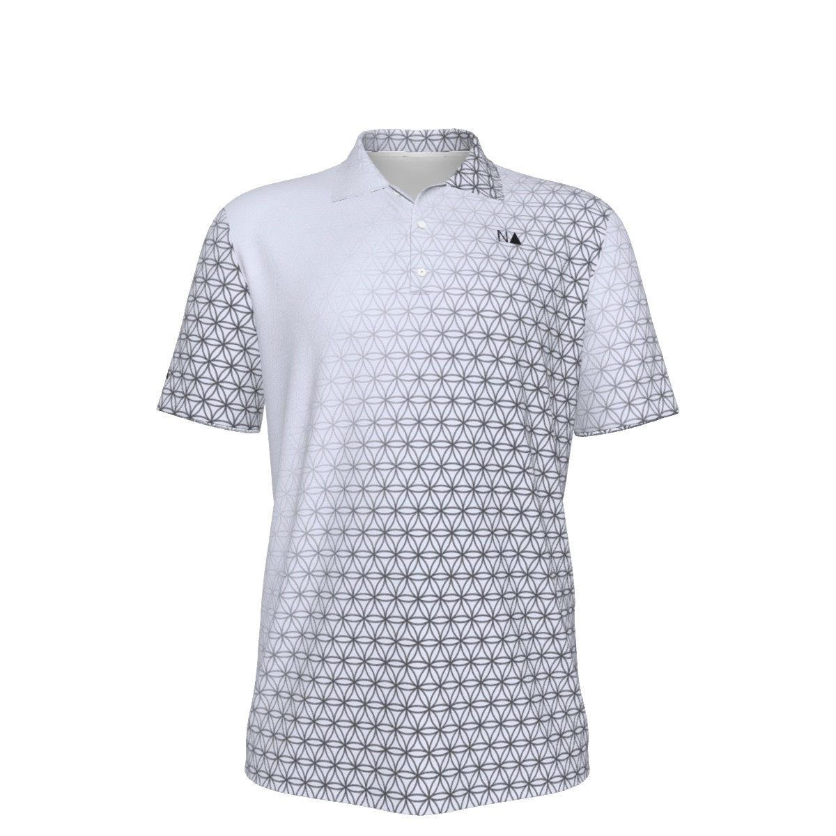 All-Over Print Men's UV Protection POLO Shirt