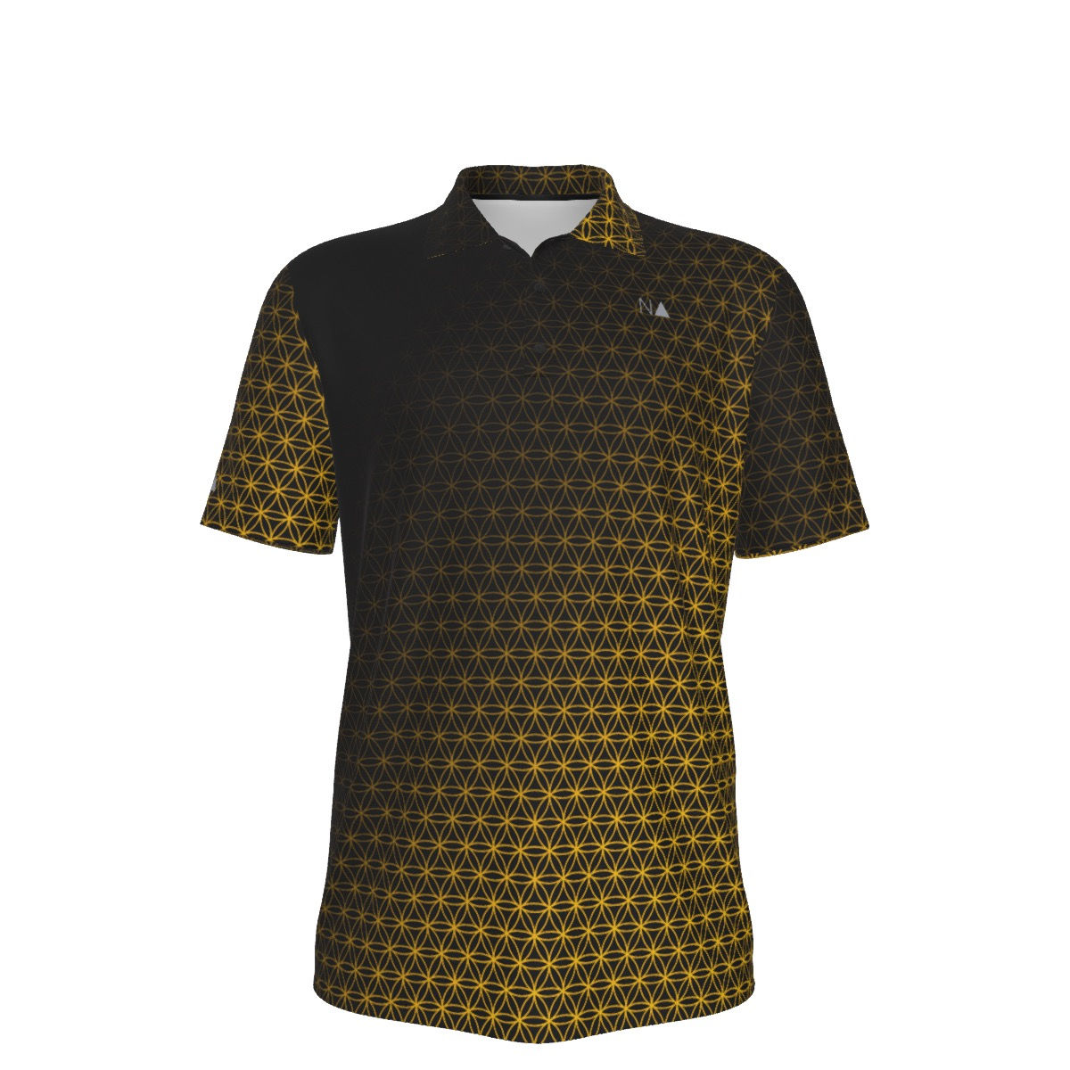 All-Over Print Men's UV Protection POLO Shirt