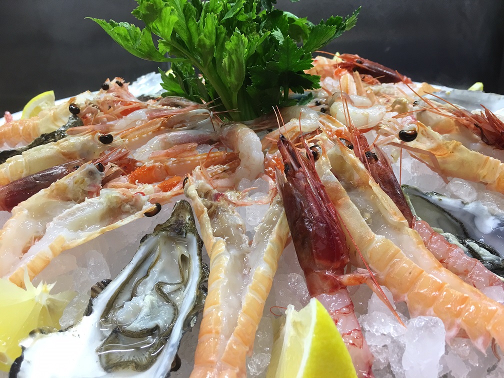 Arranged Food and Objects