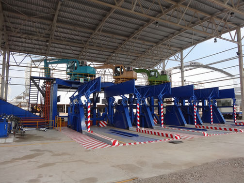 Cane dump tipper, cane preparation