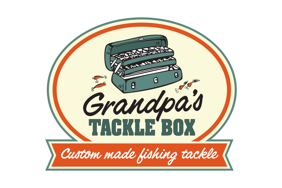 best grandpa tackle box Custom Made Fishing Tackle