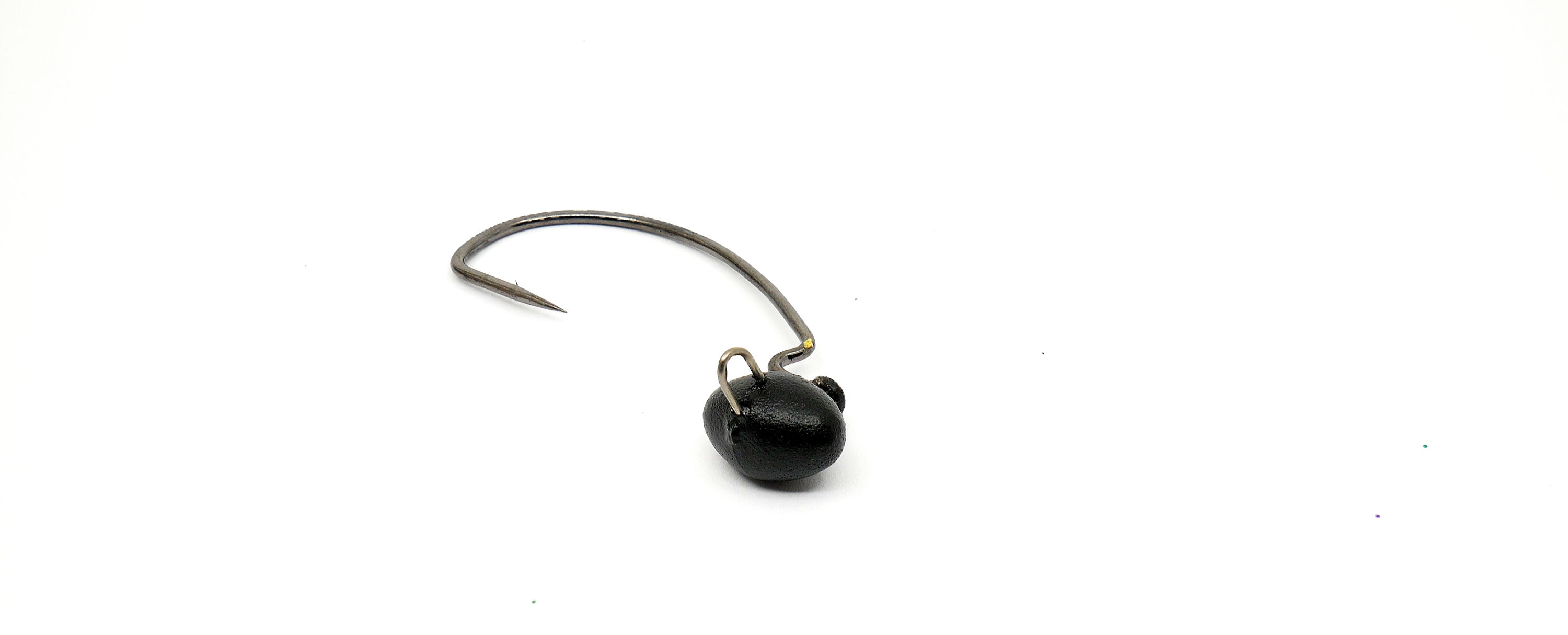 Matte Black -  Football Swing Jig