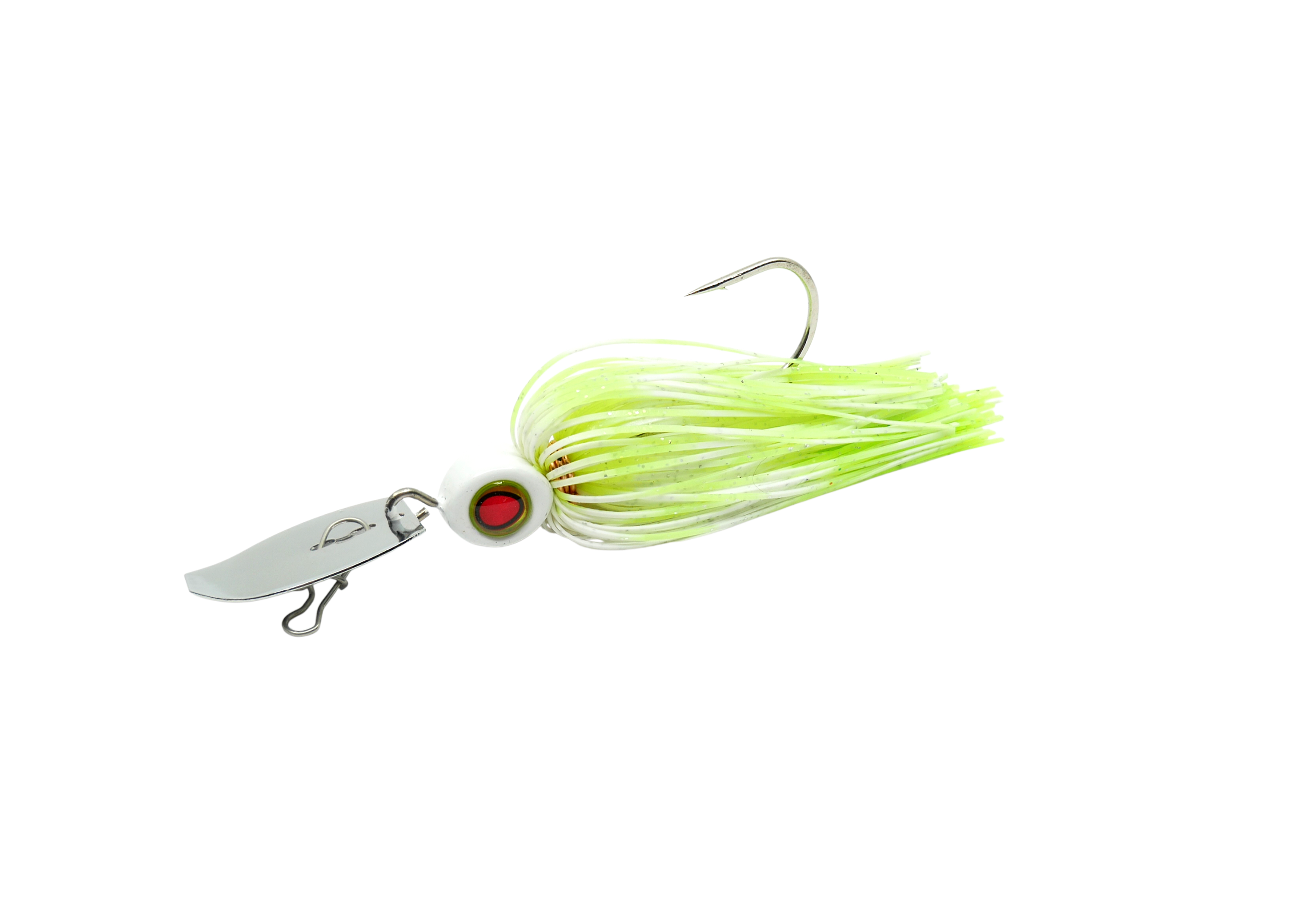 Ghost Chartreuse - Wire-Tied Slayer Bladed Jig