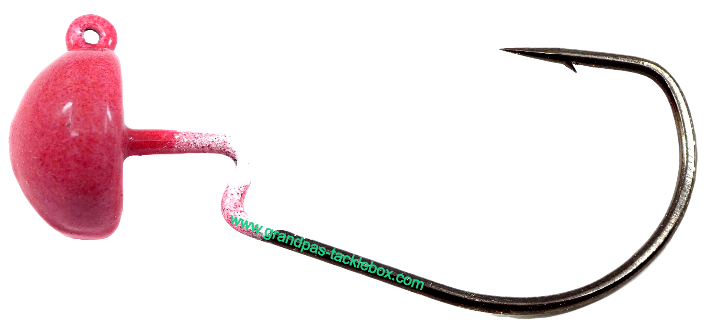 Super Glow Red - Weedless Midwest Finesse Jig