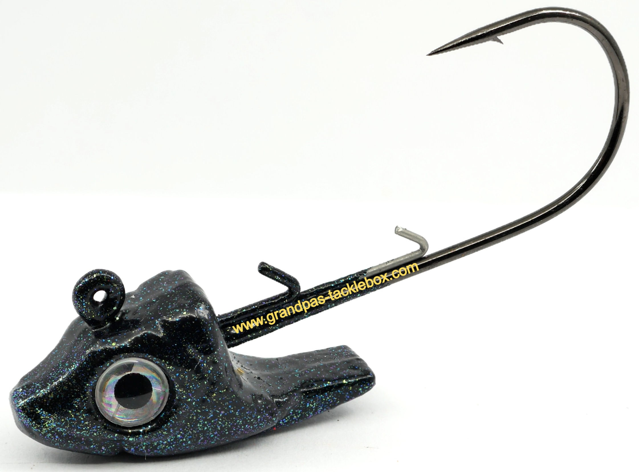 Night Lights with silver eyes - Swimbait Head Jig