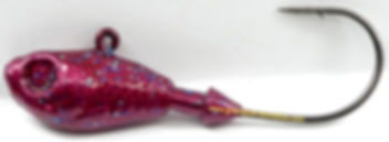 Plum (No eyes) - Ultra Minnow Jig