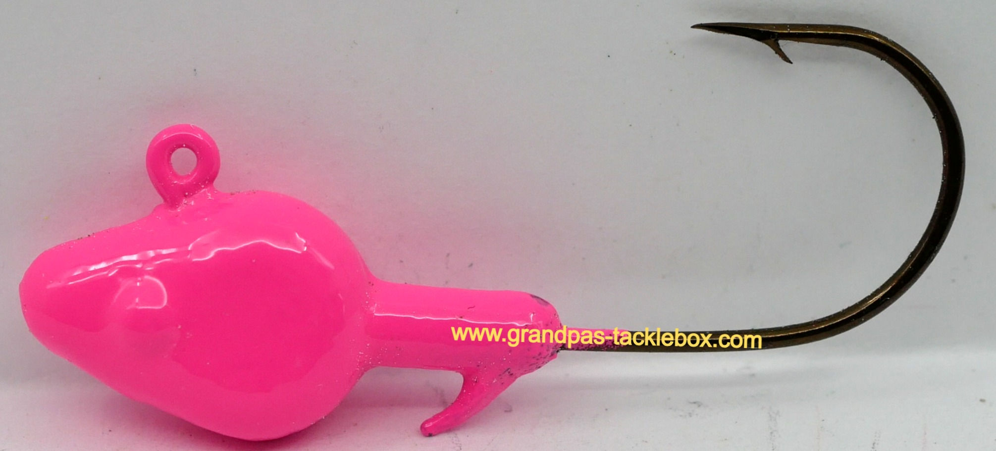 Hot Pink - Minnow Head (Standard) with Barb Jig