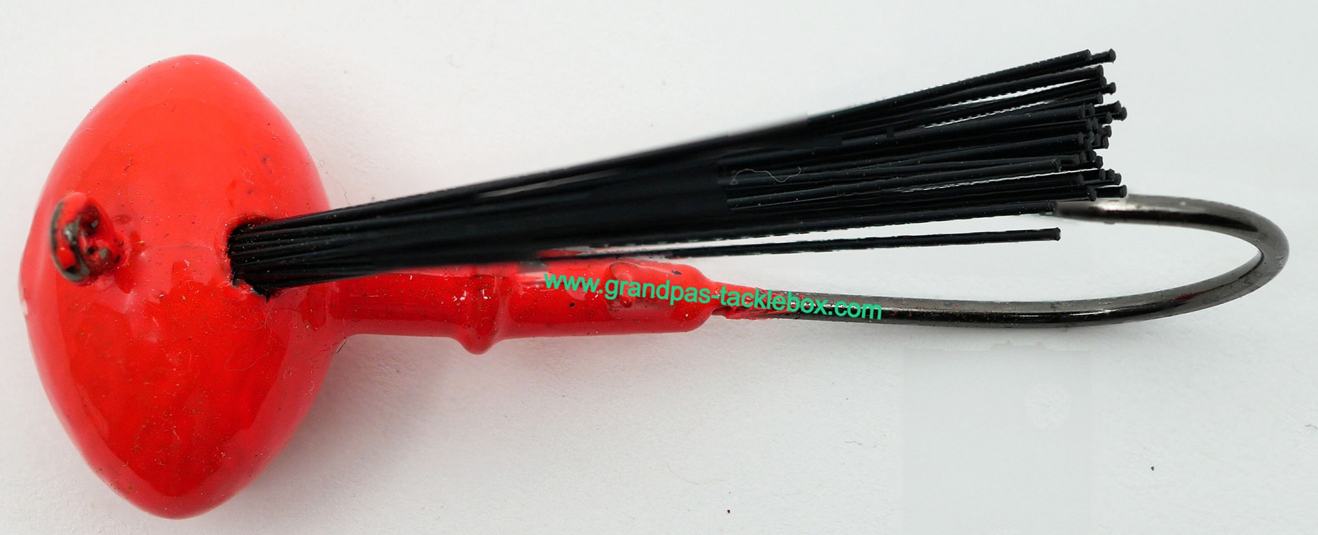 Flame Red - Weedless Football Jig