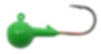 Bright Green - Round Head Jig