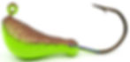 Copper Over Green Chartreuse Banana Jig