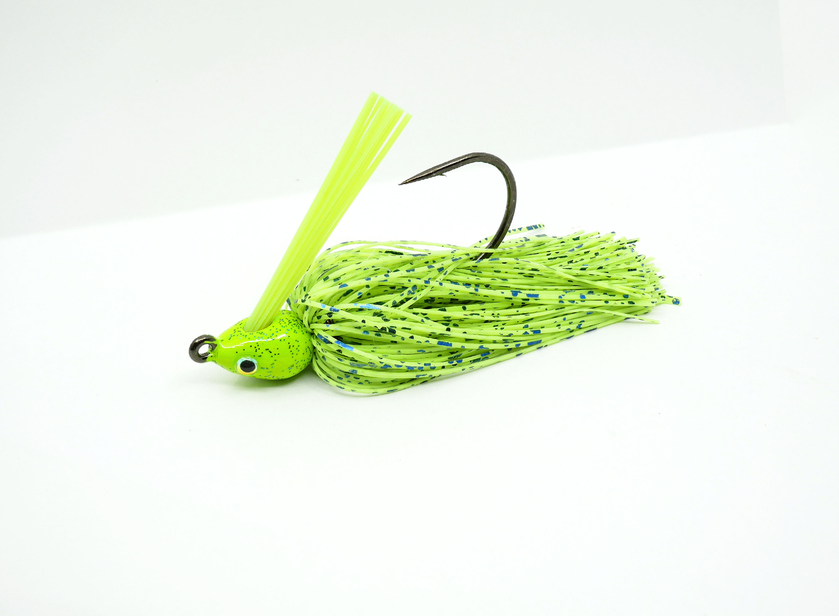 Chartreuse Blues - Weedless Casting Jig