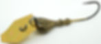 Side view of Gold Vein - Bladed Arky Jig
