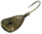 Top view of Goldmine Wobble Jig