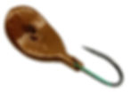 Top view of New Penny Wobble Jig