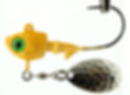 Candy Gold Herring Head Underspin Jig