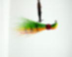 Side view of Perch - Banana Bucktail Jig