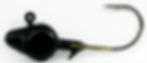 Black - Minnow Head (Standard) with Barb Jig