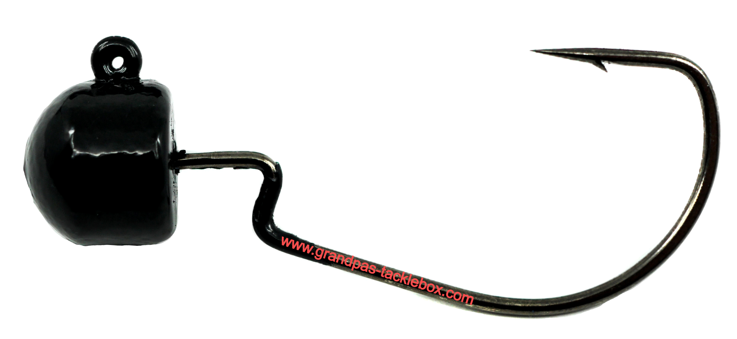 Black - Weedless Midwest Finesse Jig