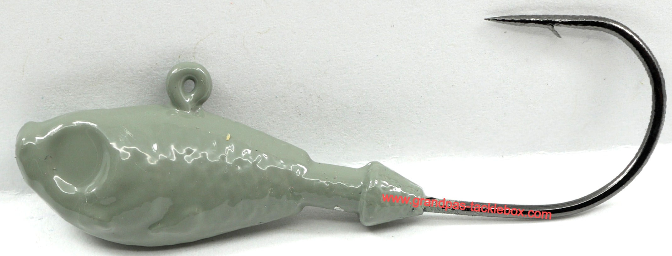 Mortar Grey Green (No eyes) - Ultra Minnow Jig