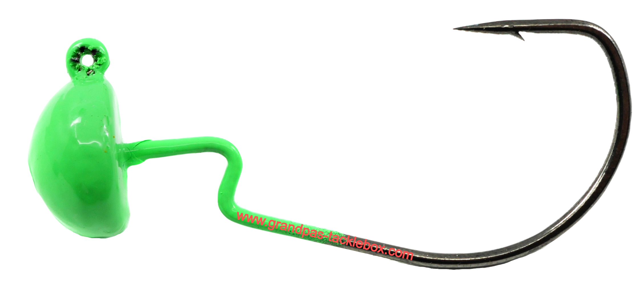 Neon Green - Weedless Midwest Finesse Jig