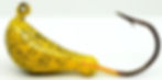 Banana Jig painted Yellow and Black Glitter colours