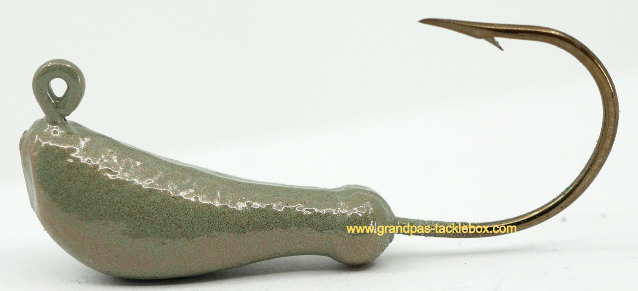 Pale Green and Copper - Banana Jig