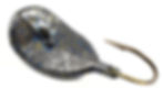 Top view of Tilapia Wobble Jig