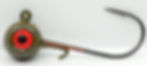 Side view of Road Kill with red eyes Freestyle Jig