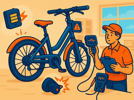 Vélo à assistance électrique (VAE) : les 3 pannes les plus courantes