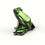Thumbnail: poison dart frog in bronze - small