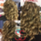 Service: Balayage highlights with base color and haircut