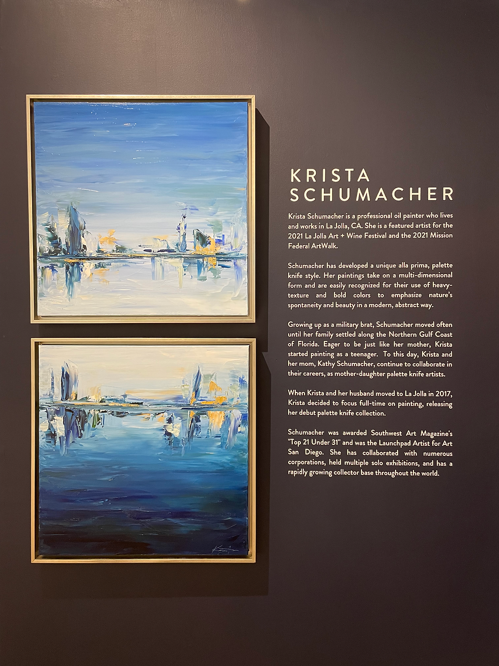 Thumbnail: Marina Reflections I, 24"x24"