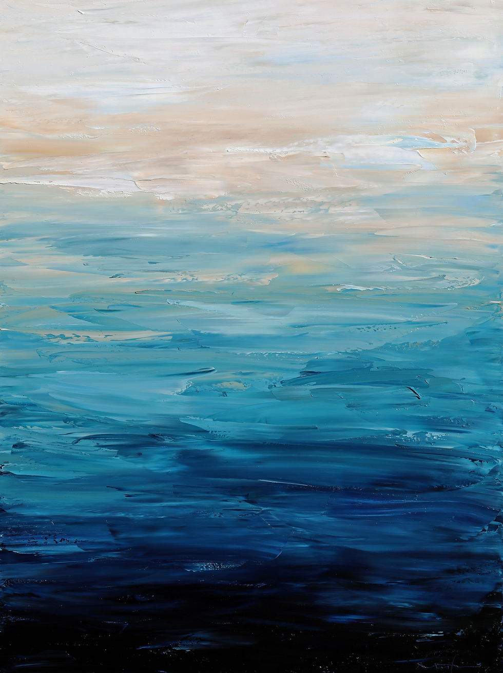 Thumbnail: Colors of the Sea, 48"x36"