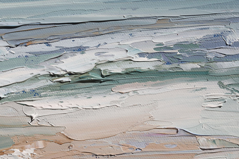 Thumbnail: Kissing the Shoreline, 12"x12"