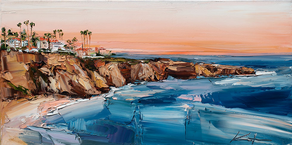 Thumbnail: Sunset Cliffs Perfection, 12”x24”